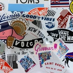 20 RANDOM STICKERS (all real)